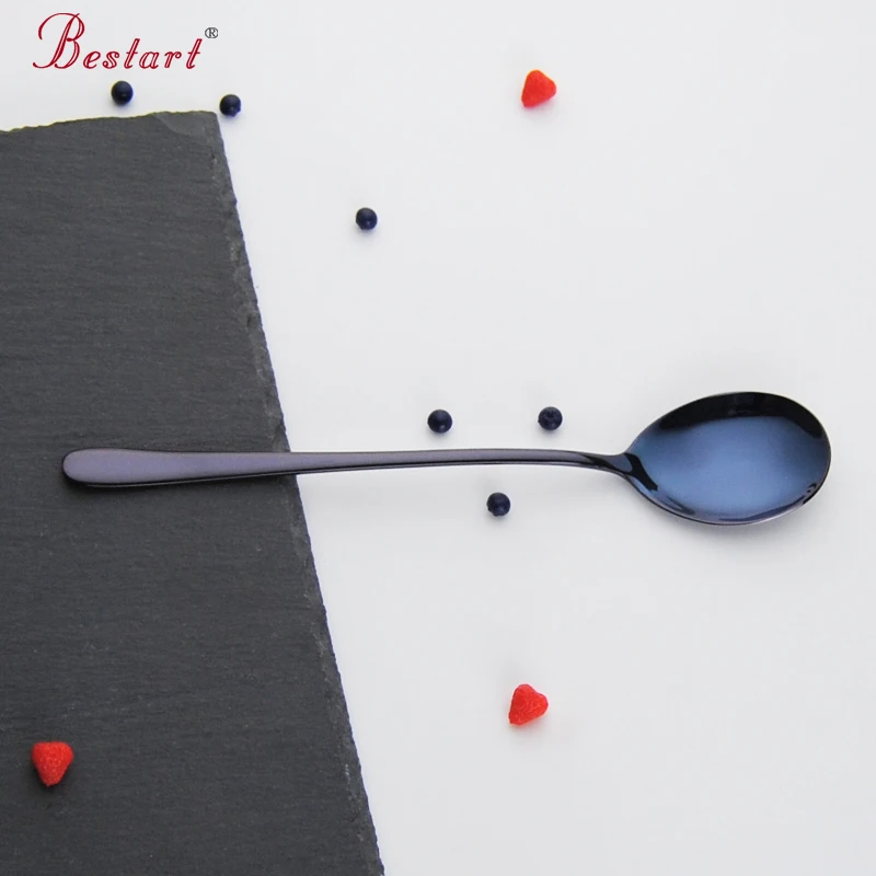 7 шт. десертные ложки для мороженого 8 дюймов|coffee tea spoon|dessert spoondessert spoon set |