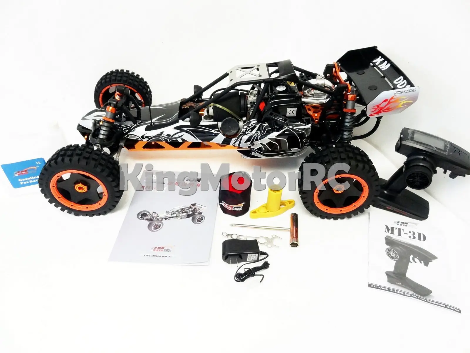 1/5 King Motor RC KSRC-001 30.5cc Gas HPI Baja 5B 2 0 SS Багги совместимый с Rovan | Игрушки и хобби