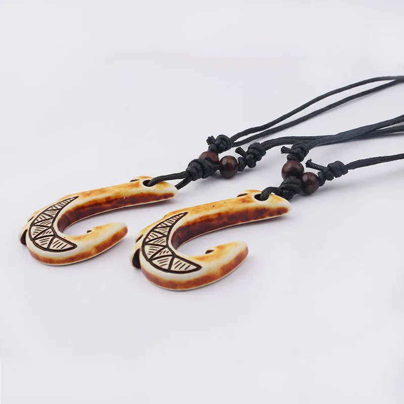 12 шт. Гавайская искусственная резьба по кости для мужчин и женщин NZ искусственное