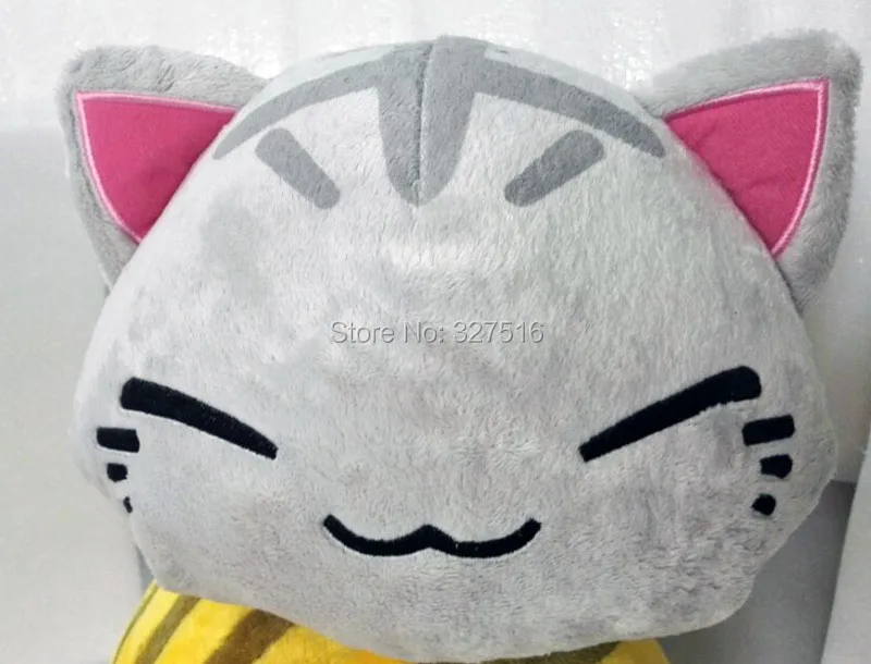 28 см мультяшная фигурка Nemuneko в полоску спящий Кот Мягкие плюшевые куклы игрушки