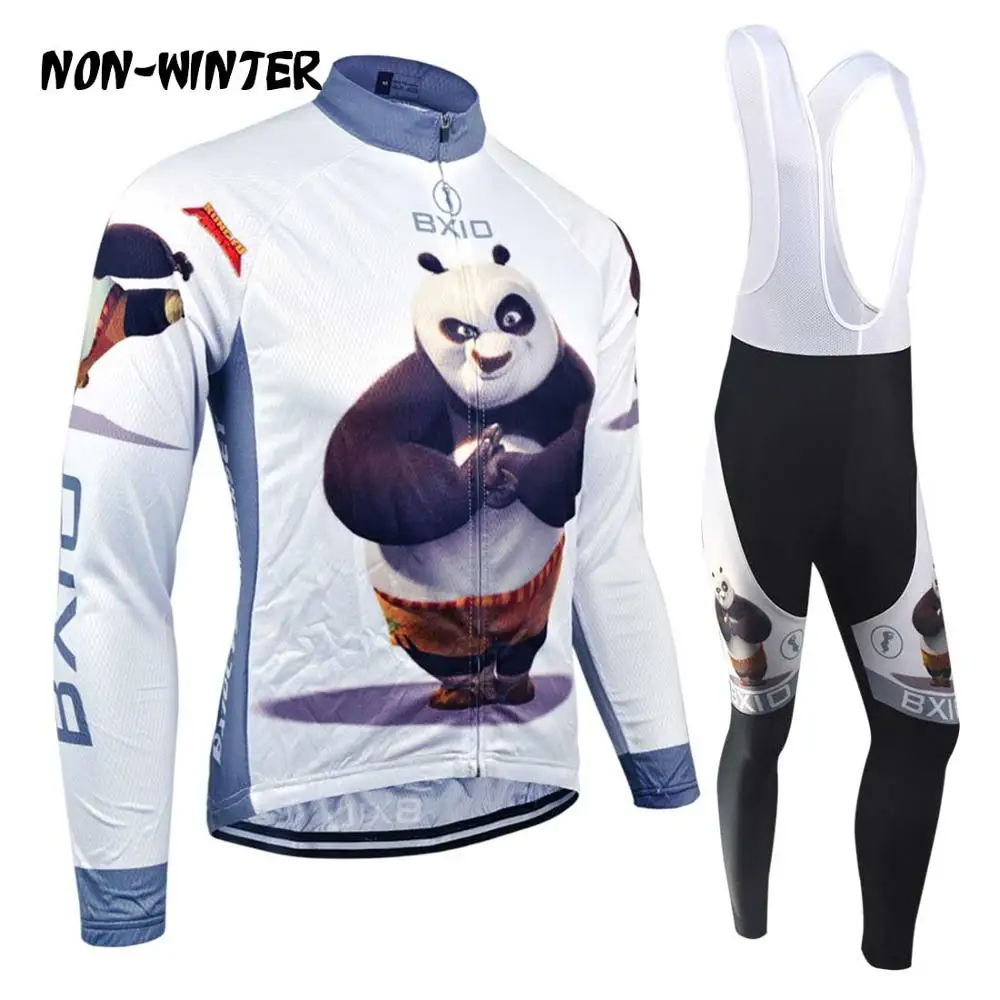 NONWinter Type BXIO, забавный набор Джерси для велоспорта, профессиональная команда, длинный рукав, велосипедная одежда, Roupas Para Ciclismo Mujer, весенняя одежда для велоспорта 081 - Цвет: NONWinter Type