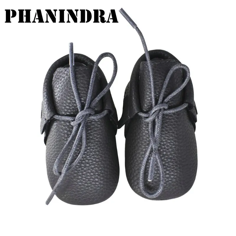 Новые детские ботинки обувь из искусственной кожи с кисточками замшевые