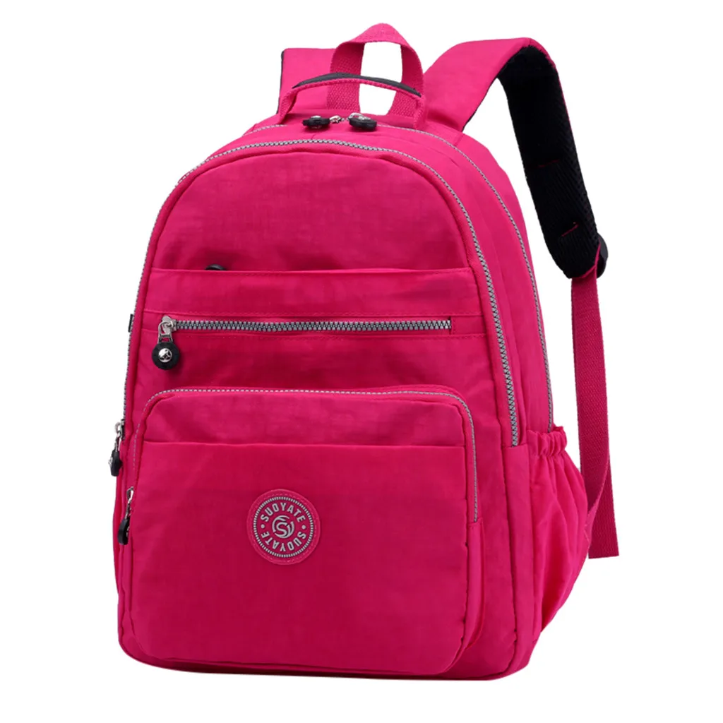 Школьный рюкзак для девочек-подростков Mochila Feminina, женские рюкзаки, нейлоновый водонепроницаемый повседневный рюкзак для ноутбука, женский рюкзак May13