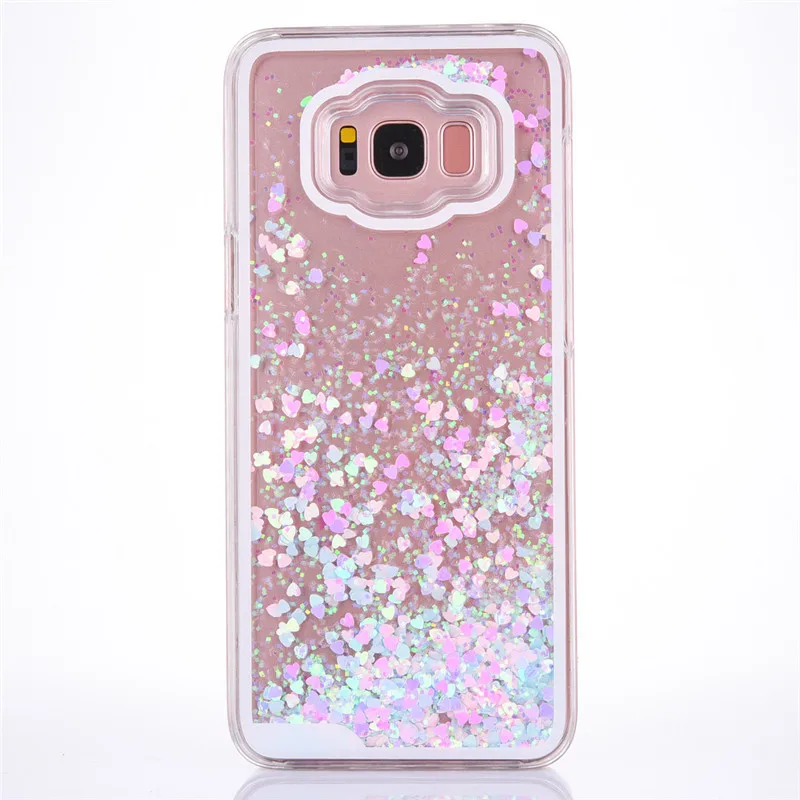 Роскошный Жидкий чехол для Samsung Galaxy S8 жесткий пластиковый Csae Plus|case for samsung galaxy|liquid