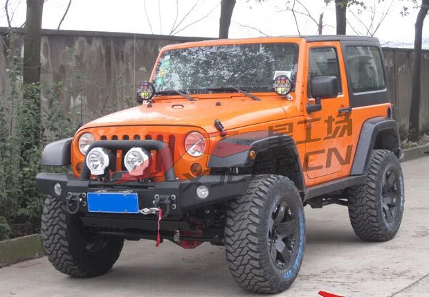 Для Jeep JK Wrangler (2drs) Боковая стальная броня боковой стержень выдвижной RockerGuard Step