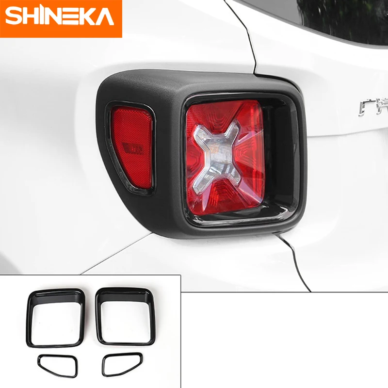 SHINEKA для Jeep Renegade 2016-2018 автомобильный внешний ABS задний светильник декоративная