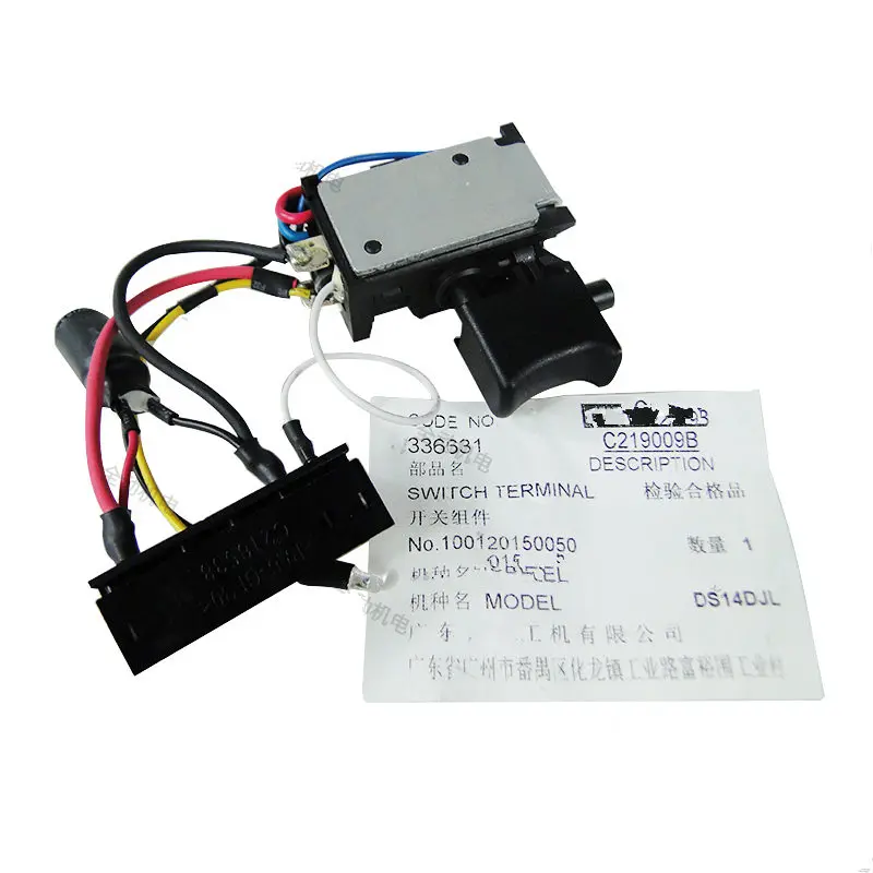 

Switch TERMINAL SET 336631 For Hitachi WH14DJL DV14DJL DS14DJL