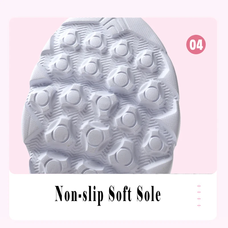 Женские кроссовки с дышащей сеткой WWKK нескользящие спортивные большого размера