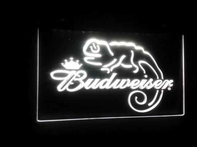 B11 Budweiser Frank ящерица пивной бар Паб Клуб 3d вывески светодиодный неоновый