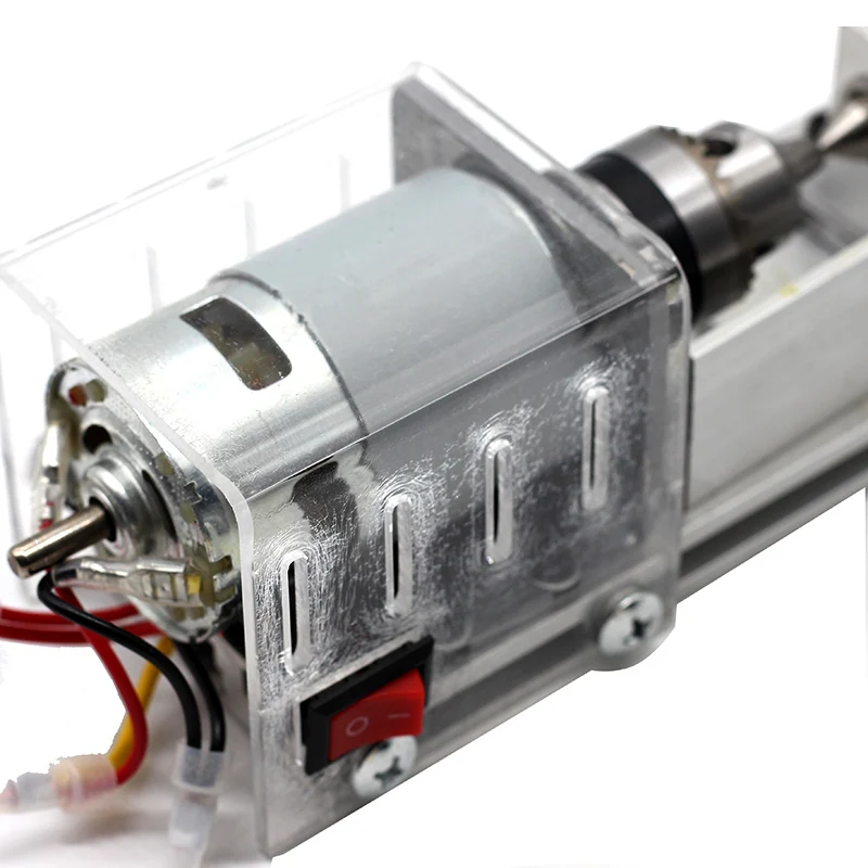 DC12 24V 96 Вт мини токарный станок для бусин деревообработки своими руками