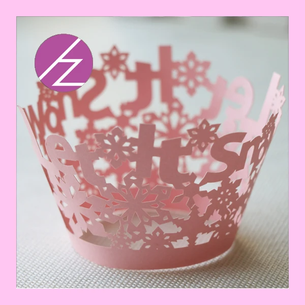 100 шт. Рождественское украшение бумажное ремесло оформление оберток кексов на