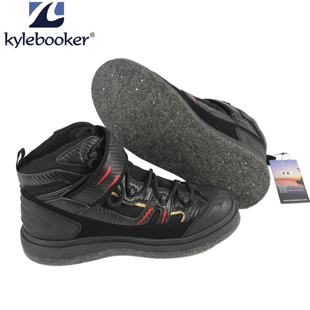 

High Quality Outdoor Rock Fishing Shoes Slip-Resistant Mesh Breathable Sport Shoes Men Waterproof Fishing Waders boot