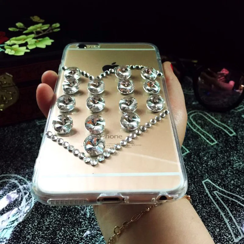 BR Сентенарио (BR Сентенарио) DIY кристалл чехол для телефона из горного хрусталя iPhone