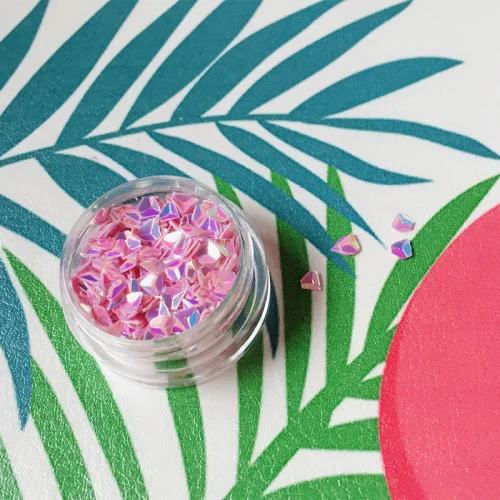 lt purple DIY Bling 3D Алмазная слизи мини красочные бусины разных цветов пенополистирол пенопластовый наполнитель Бисер Блестки поделки - Цвет: lt purple