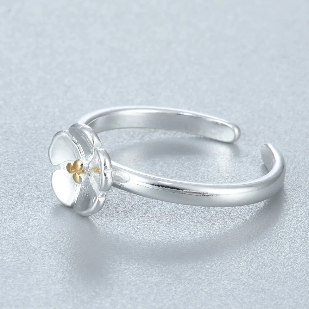 Чандлер цветок гвоздики очарование ногтей кольцо открытый регулируемый бренд