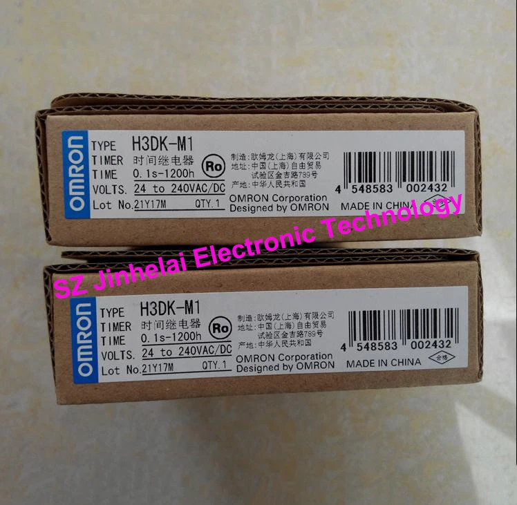 

H3DK-M1 Authentic original OMRON Solid state time relay 24-240VAC/DC
