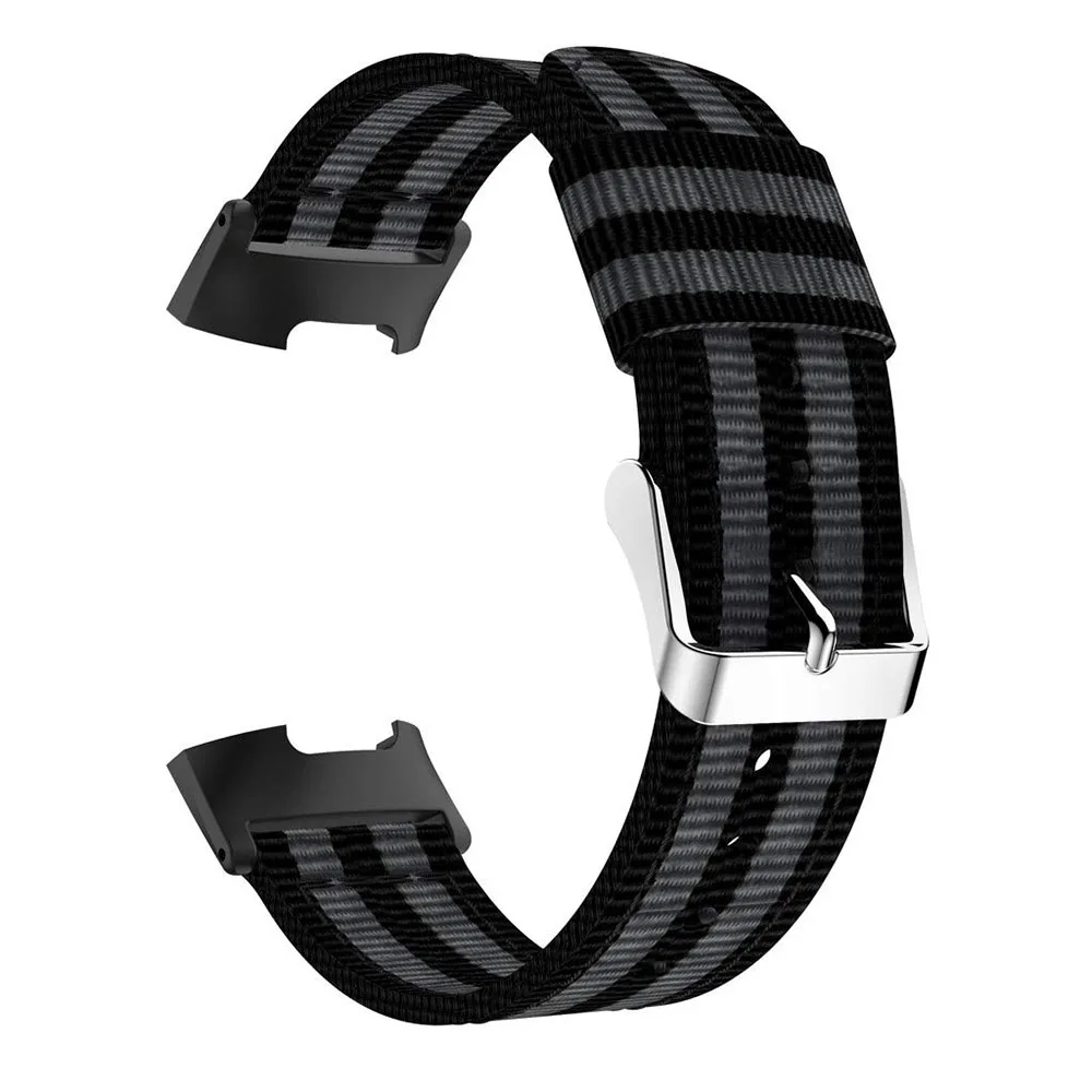 Сменный ремешок SPEDKOY для часов Fitbit Charge 3 тканый нейлоновый браслет