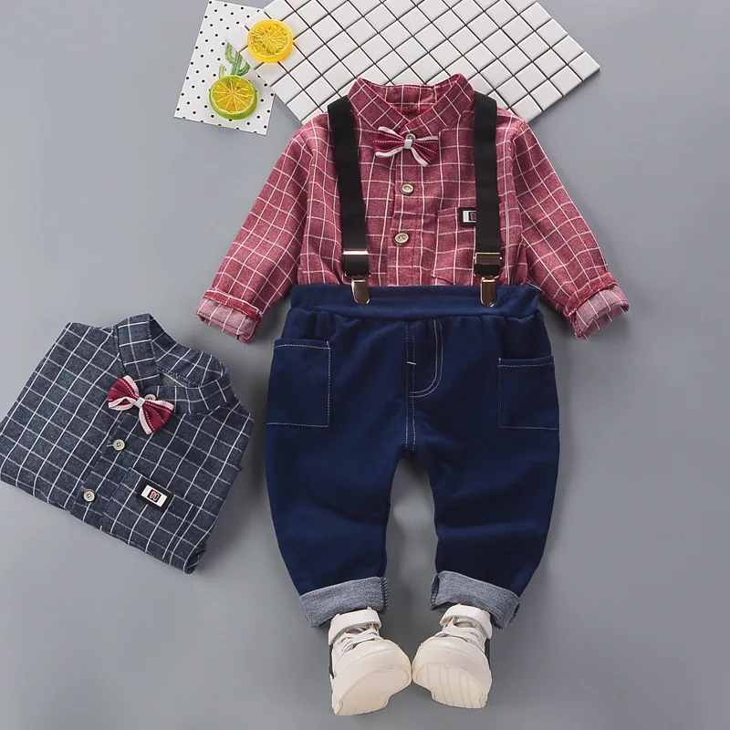 BibiCola/комплект одежды для мальчиков сезон весна-осень новая модная одежда в