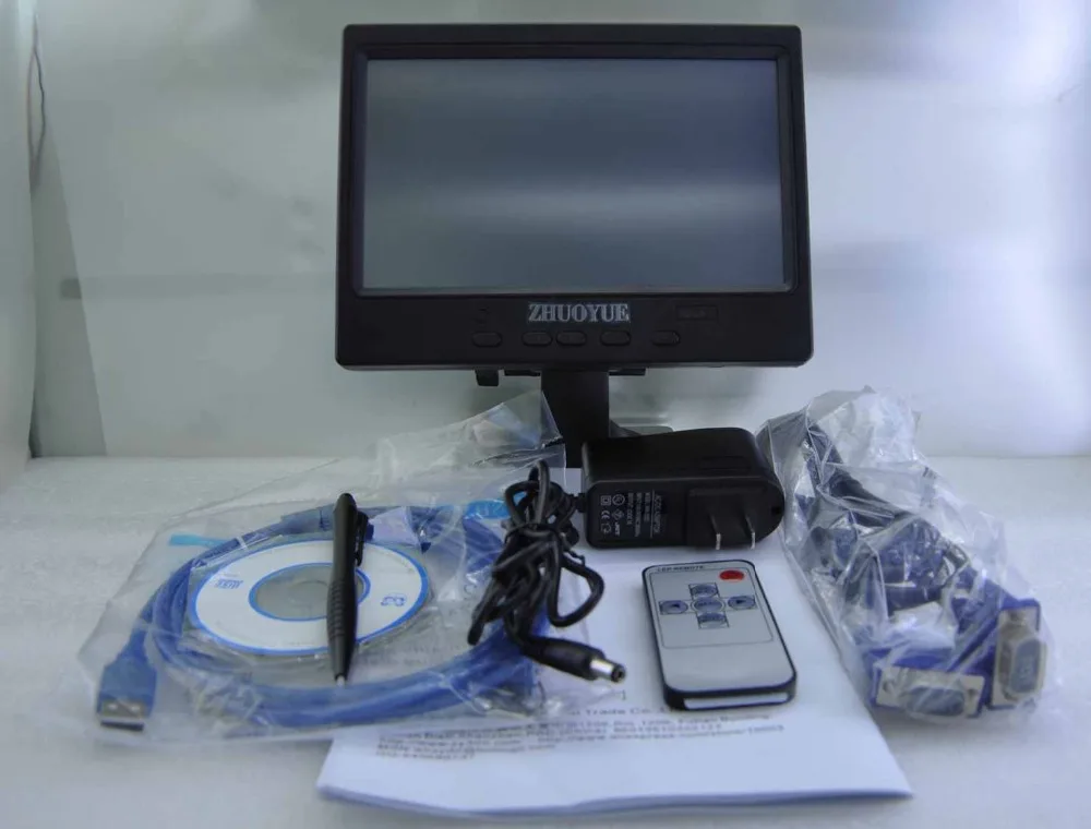 В наличии D sub 10 1 &quot16:10 Tft Led Hdmi Vga Av вход Usb емкостный мульти сенсорный экран