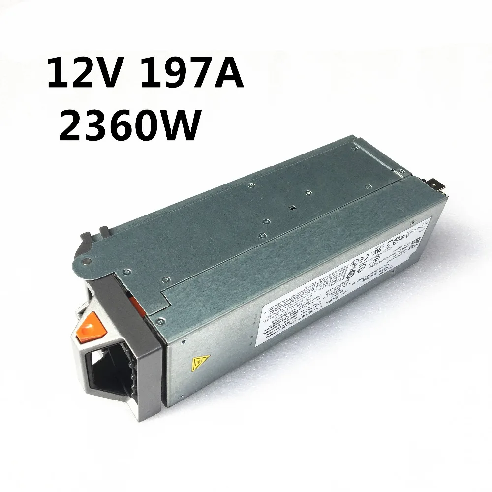 M1000E сервер мощность 7001333-J100 или Z2360P-00 DELL M1000E 12 В 200A 2360 Вт импульсный источник питания строгий tes