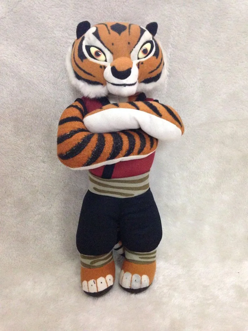 С рисунком кунг-фу Панда мастер тигрица плюшевые 31 см тигр игрушки | Игрушки и