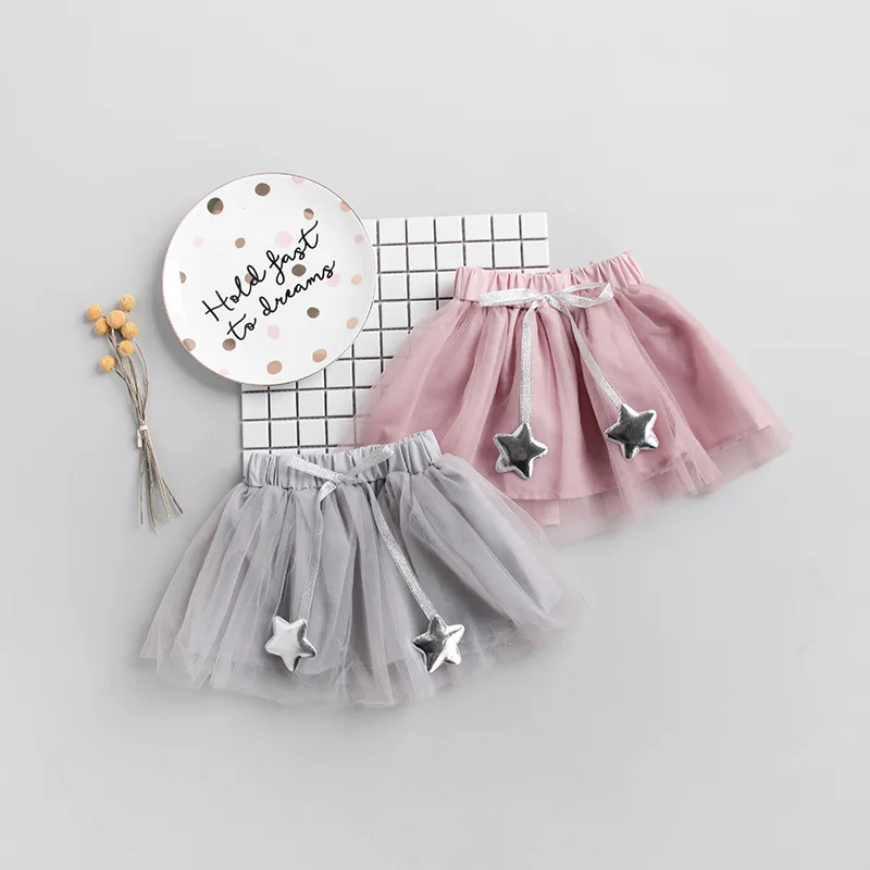 Платье на весну для девочек 2018 новая детская юбка малышки звезды принцессы | Мать