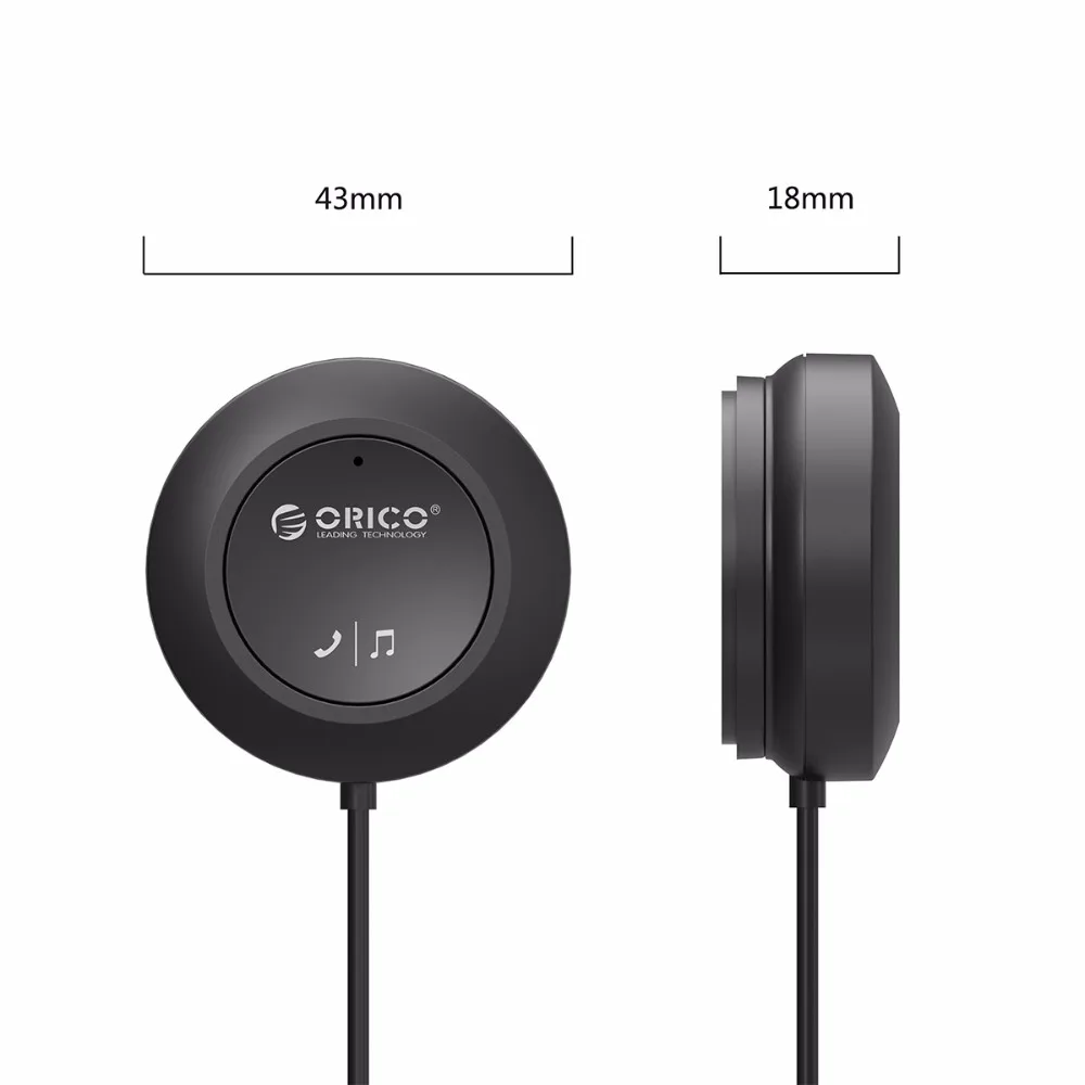 Автомобильный Bluetooth приемник ORICO BCR02 4 1 дюйма|usb bluetooth|usb bluetooth receiverusb receiver car |
