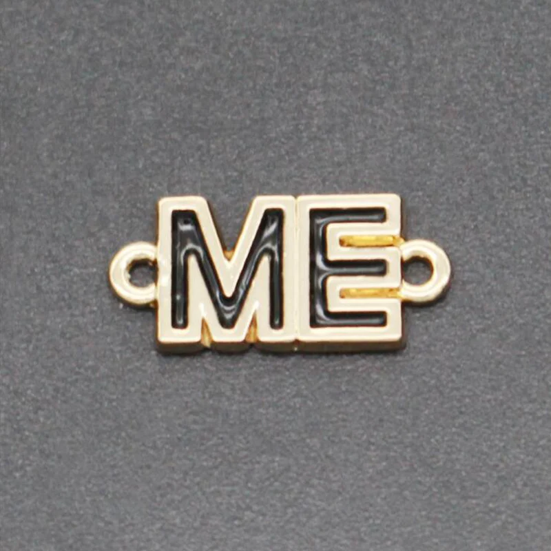 Пользовательские металлические этикетки gold me 1*0 6 см для одежды именная этикетка