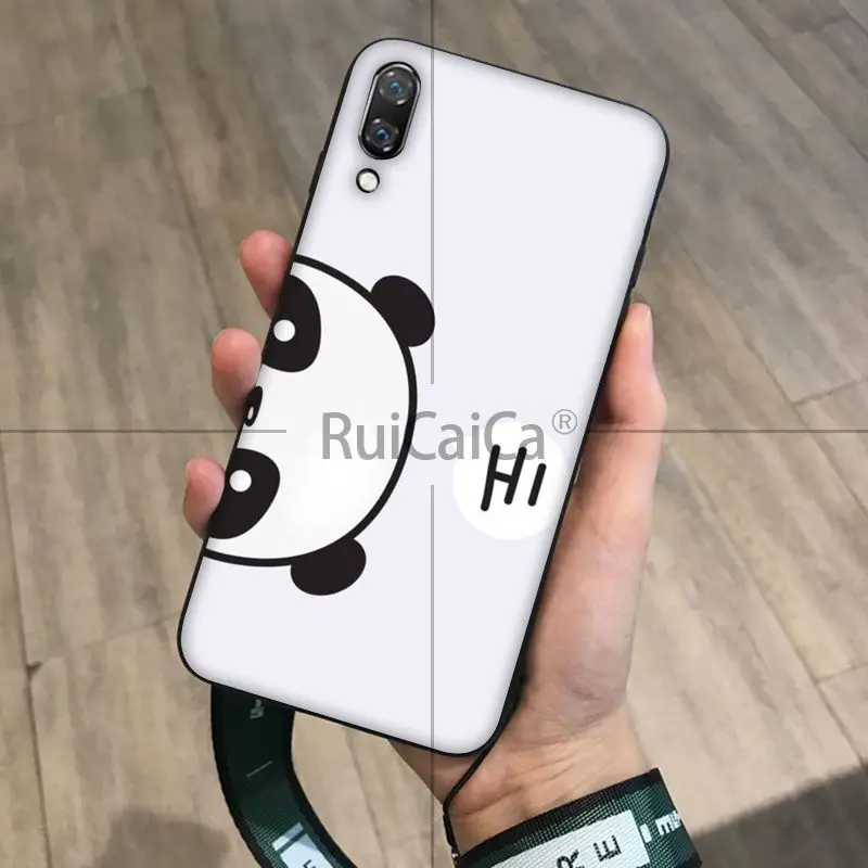 Ruicaica Милая панда DIY Роскошный Высокий протектор на конце чехол для Huawei P9 P10 Plus Mate9 10
