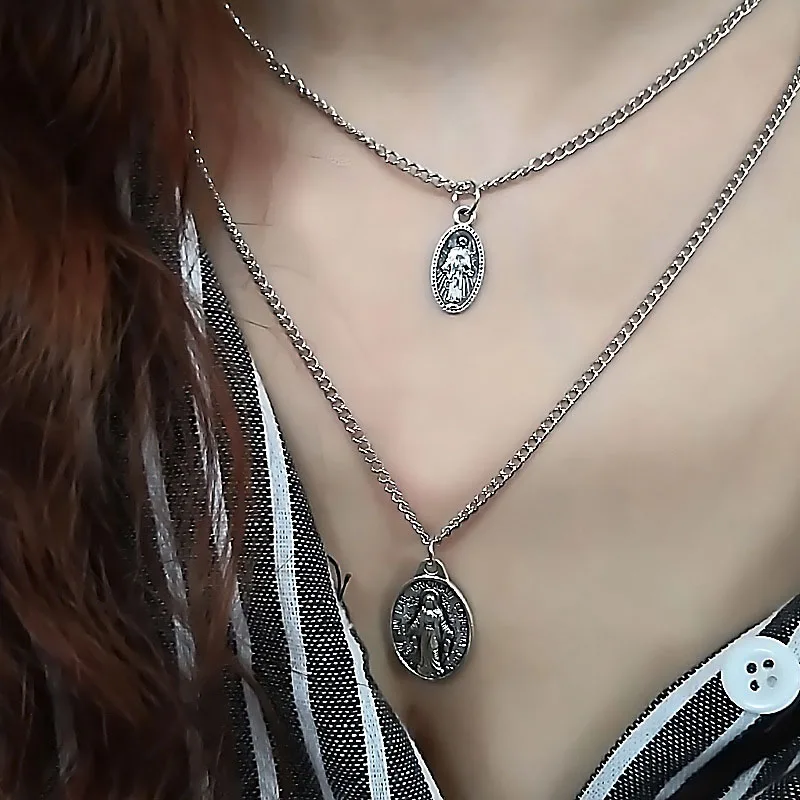 Модные Винтажные многослойные ожерелья с кулоном в виде листьев голубого камня