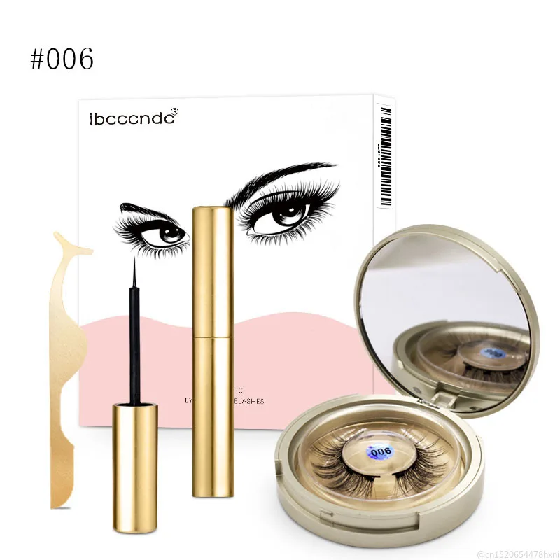 Магнитная водостойкая жидкая подводка для глаз Мощное всасывание магнитная с