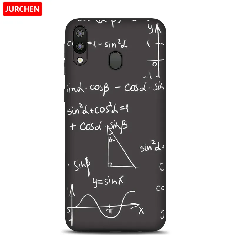 28 JURCHEN милый мультяшный чехол для samsung Galaxy M20 чехол для телефона M205F Силиконовая задняя крышка из ТПУ для samsung M20 Coque Capa 6,3 дюймов - Цвет: 28