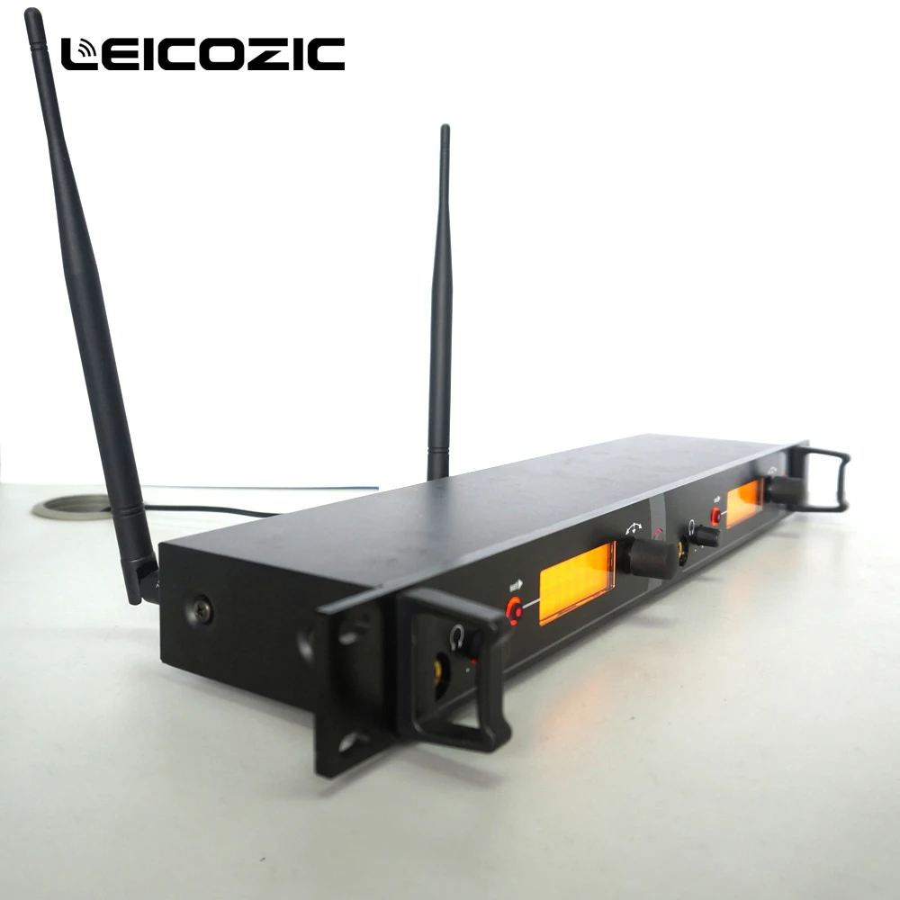 Leicozic IEM Беспроводная система монитора UHF в ухо беспроводные наушники и 8 ресиверов