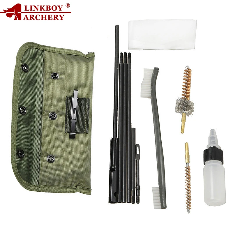 Комплект для чистки пистолета Linkboy AR15 M16 M4 набор кистей страйкбола 5 56 мм. 223 22LR .22 Cal