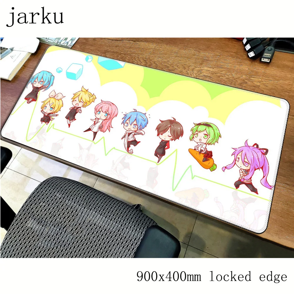 gumi mouse pad Kawaii anime gamer esports 900x400x2mm notbook mat locrkand gaming mousepad padmouse accessories | Компьютеры и офис