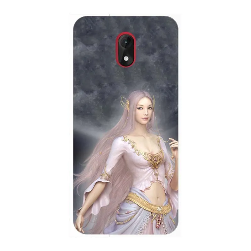 Case For Lenny5 Original Cartoon Print Phone Case For Wiko Lenny 5 Case Soft Matte TPU Silicone Back Cover For Wiko Lenny 5 5.7" - Цвет: A305