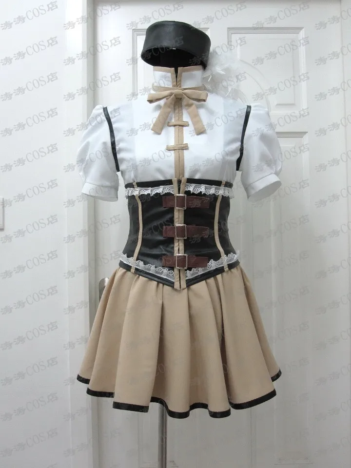 Новый костюм для косплея cos Puella Magi Madoka Magica Tomoe Mami сделанный на заказ полный