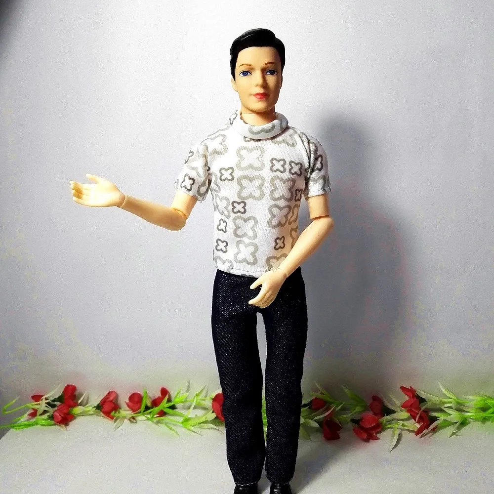 Игрушечный домик для девочек куклы семьи на 4 человека костюм 1 мамы/1 папы/2