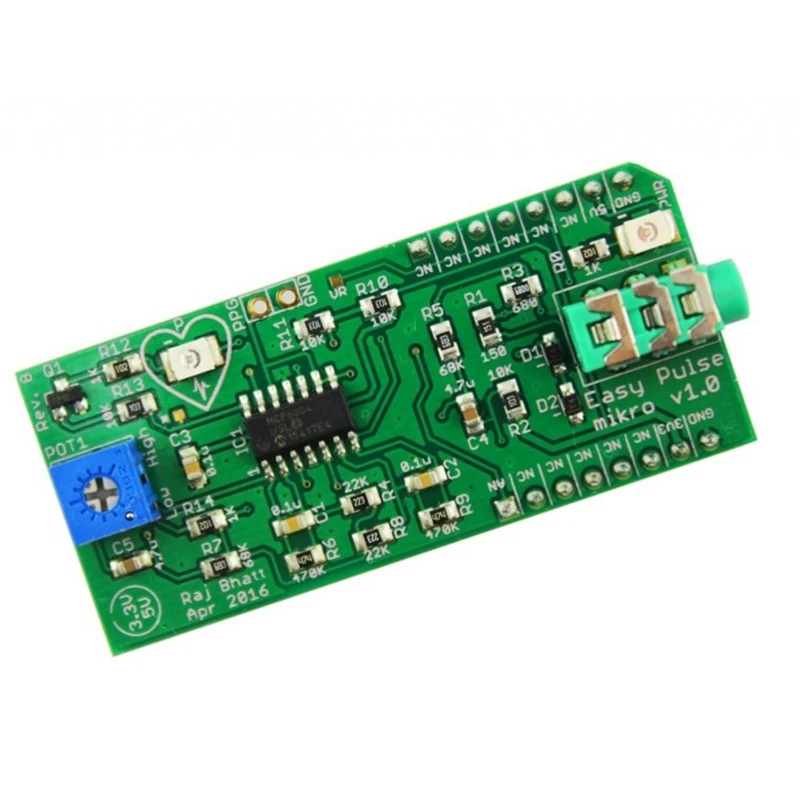

Elecrow Простой Импульсный микро-импульсный датчик для Arduino DIY Kit с коэффициентом пропускания PPG импульсный датчик Бесплатная доставка