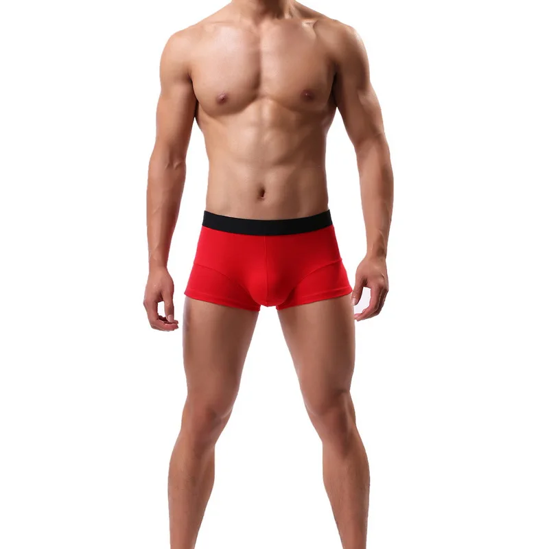Сексуальные мужские пляжные шорты мягкое дышащее Нижнее белье Мужские удобные