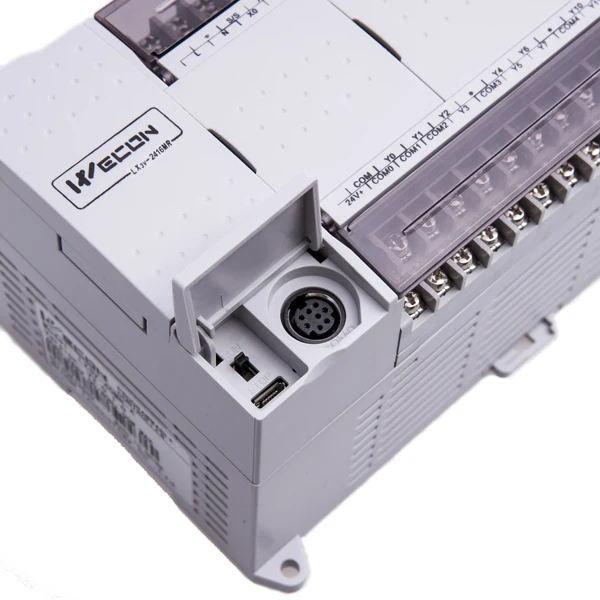 Wecon LX3V 3624MR A 60 точек plc для автоматизации строительства и гостиничной