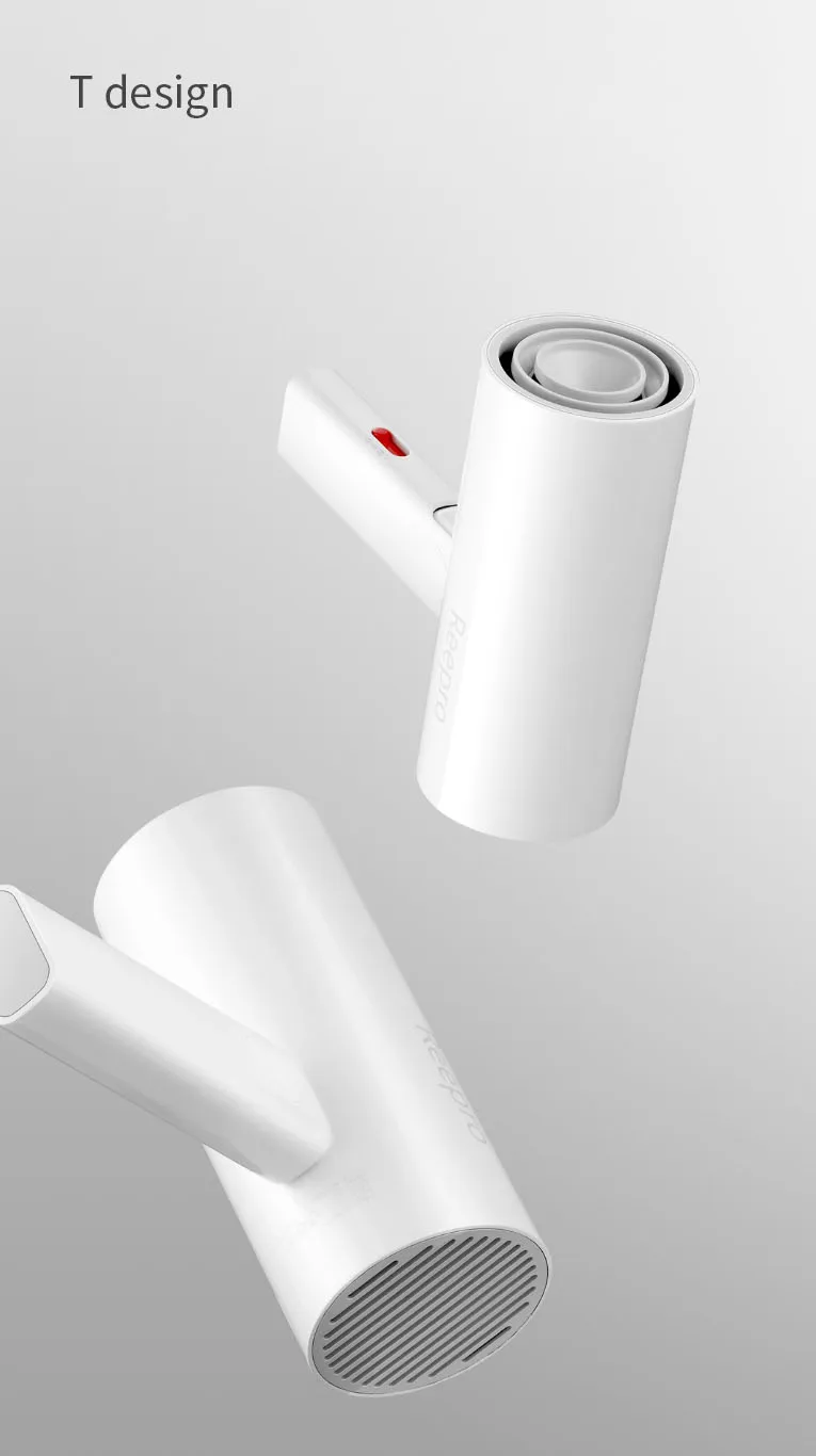 YOUPIN Eepro RP-HC04 мини-Фен складной портативный отрицательный ион Электрический Быстросохнущий трехзубчатая регулировка температуры