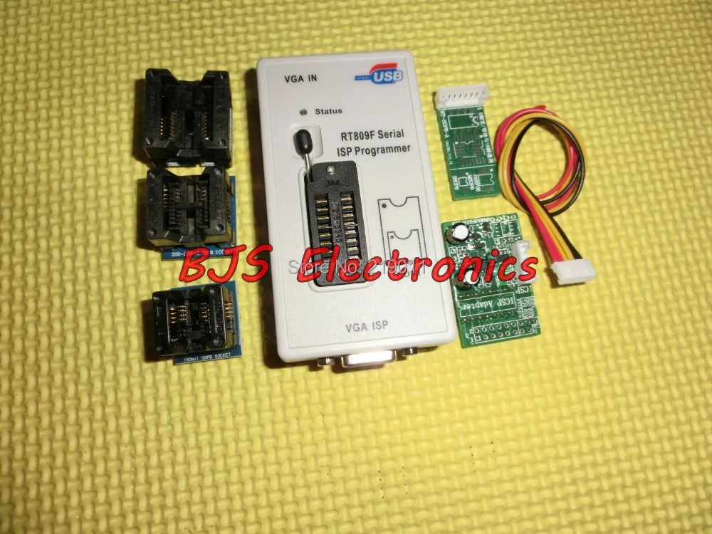 Бесплатная доставка 24 25 93 Серийный IC VGA Проводная щетка новый RT809F ЖК ISP