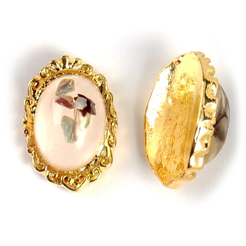 10 шт./лот украшения для дизайна ногтей подвески нефритовые камни ювелирный