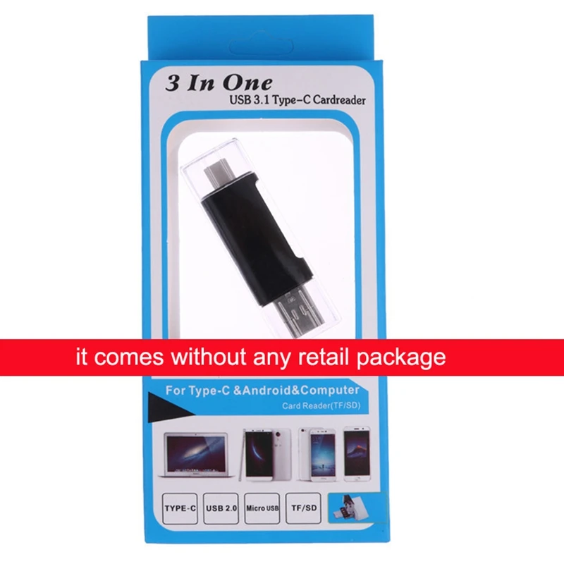 Type C и Micro USB и USB 3 в 1 устройство для чтения карт SD TF Универсальный OTG адаптер передачи данных Android телефоны компьютерные удлинители