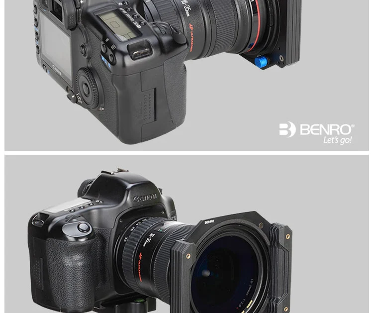 Benro FH100 100 мм квадратная система фильтра ND/GND/CPL поддержка фильтра квадратный Круговой Фильтр DHL
