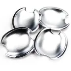 Накладки FUNDUOO на дверные ручки автомобиля, хромированные, высокого качества, для VW Polo 2010, 2011, 2012, 2013, 2014, 2016, 2017