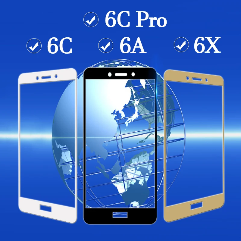 Защитное стекло с полным покрытием для Honor 6C Pro A6 Huawei 6A 6X X6 6 A C X защита экрана 9H