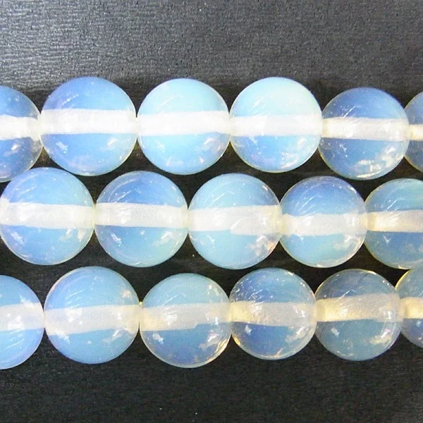 8 mm Round Opalite Beads Seablue 15\'\'L Semiprecious Semi Precious Stone Jewelry Supply Wholesale | Украшения и