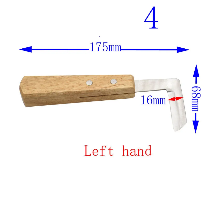 7 words left hand 1 шт., нож-копыта для фермы, крупного рогатого скота, лошади, ножницы, Для Правшей, двойной край, ветеринарный, для овец, коз, свиней, кастрации, для животных, для подрезки ног, инструменты - Цвет: 7 words left hand